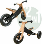 Free2Move Bicicleta tricicleta fara pedale, Free2Move, Din lemn, 2 in 1, Functie de bicicleta echilibru, 18 luni - 3 ani (42851)