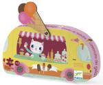 DJECO Fagylaltos cica dobozos puzzle 16 db-os (DJ07264)