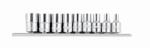 Hans Tools 1/2" E-STAR dugókulcsfej készlet 9r. E10-E24 CrV 46410-9C (040103-0085)