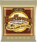 Ernie Ball 2069 Earthwood Bronz Nylon Klasszikus Gitárhúr ( ball end)
