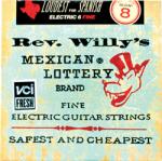 Dunlop Rewerend Willy's Elektromos Gitárhúr