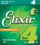 Elixir 4-húros Nikkel Basszusgitárhúr (Nanoweb bevonat)