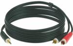 KLOTZ Y inzert kábel 2 x RCA - 3, 5 mm TRS Jack