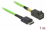 Delock Kábel OCuLink PCIe SFF-8643 > SFF-8611, 1 m (85851) (85851) - aqua