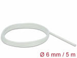 Delock Üvegszálas borítás 5 m x 6 mm fehér (18929) (18929)