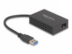 Delock A-típusú USB adapter 1 x SFP Gigabit LAN (66463)
