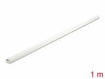 Delock Mini kábelcsatorna önzáró 15 x 11 mm - hossza 1 m fehér (20719) (20719)