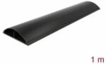 Delock Kábelcsatorna 119 x 26 mm - hossza 1 m, fekete (20713) (20713)
