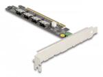 Delock PCI Express 16 kártya 4 x belső SFF-8654 4i NVMe-hez - elágazás (90111) (90111)