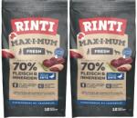 RINTI MAX-I-MUM Duck hrana caini adulti, cu rata 2 x 12 kg