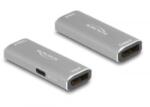 Delock DisplayPort 1.4 ismétlő 8K 30 Hz 20 m (11504) (11504) - aqua