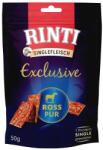 RINTI Singlefleisch Exclusive Snack Horse snack pentru caini din cal 50 g