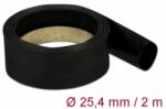 Delock Fekete, hőre szűkülő tubus 2 m x 25, 4 mm méretű szűkülési aránya 4: 1 (20670) (20670)