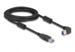 Delock USB 5 Gbps kábel A-típusú apa - B-típusú apa 90 jobbra hajlítva 3 m (81110) (81110)