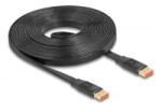 Delock DisplayPort szalagkábel 8K 60 Hz 5 m (81008) (81008) - aqua