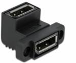 Delock system 45 DisplayPort adapter 90 fokban (81310) (81310) - aqua