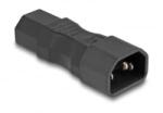 Delock Tápadapter IEC 60320 - C14 - C13, apa / anya, 10 A, egyenes (80467) (80467)