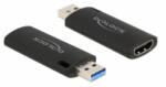 Delock HDMI video felvevő stick A-típusú USB (88307) - aqua