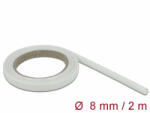 Delock Üvegszálas borítás 2 m x 8 mm fehér (18931) (18931)
