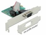 Delock PCI Express Kártya > 1 x RS-232 soros csatlakozó (90006) - aqua