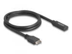Delock USB 10 Gbps E-típusú A-kulcs kábel 20 tűs apa - USB Type-C anya 70 cm (85666) (85666) - aqua