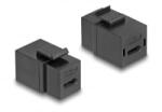 Delock Keystone modul USB 2.0 Type-C anya anya fekete színű (87950) (87950)