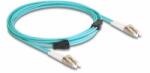 Delock Optikai kábel fém megerősítéssel LC Duplex - LC Duplex Multi-mód OM3 3 m (87909)