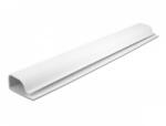 Delock Asztalalatti kábelcsatorna 57 x 25 mm foglalatú és 400 mm hosszú, 2 db. fehér (20884)