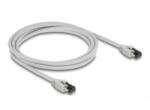 Delock RJ45 hálózati kábel Cat. 8.1 S/FTP 2 m szürke (80560) (80560)