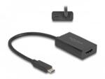 Delock Adapter HDMI anya - USB Type-C apa (DP Alt Mode) 4K, PD 100 W-tal (61058) (61058) - aqua