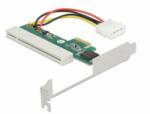 Delock Bővítőkártya PCI Express x1 - 1 x PCI 32 Bit 5 V bővítőhely (90063) (90063) - aqua
