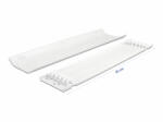Delock Öntapadós kábelcsatorna 85 x 10 mm foglalatú és 300 mm hosszú, 2 db. fehér (20886)