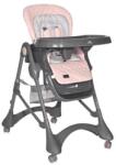Lorelli Scaun de masa Lorelli Appetito Pink, 6 luni - 2 ani, greutate maxima suportata 15 Kg Scaun de masa bebelusi, inaltator