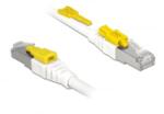 Delock Kábel 3 m-es RJ45 Secure csatlakozós Cat. 6A (85333) - aqua
