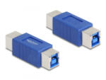 Delock USB 5 Gbps Nemváltó USB B-típusú adapter apa - apa (67228) (67228) - aqua