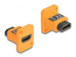 Delock D-típusú Modul HDMI-A anya anya 4K narancssárga (88001) (88001)
