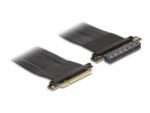 Delock PCI Expressz riser kártya x8 apa - x8 szlot kábellel 30 cm hosszú (88029) (88029) - aqua