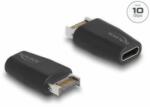 Delock Adapter USB 3.2 kulcs A apa -USB Type-C anya fekete (66059) - aqua