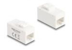Delock Keystone modul, RJ45-aljzat - RJ45-aljzat, Cat. 6A UTP fehér (90639) (90639)