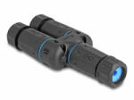 Delock Kábelcsatlakoztató RJ45 anya 2 x RJ45 anya Cat. 6A vízhatlan (86808) - aqua