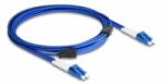 Delock Optikai kábel fém megerősítéssel LC Duplex - LC Duplex szimpla OS2 3 m (87921) (87921)