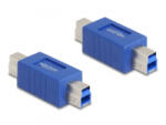 Delock USB 5 Gbps Nemváltó B-típusú adapter apa - apa (67227) (67227) - aqua