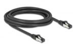 Delock RJ45 hálózati kábel Cat. 8.1 S/FTP 3 m fekete (80573) (80573)