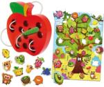 Lisciani Joc Montessori 2 in 1 Fructe LISCIANI (L92260) Puzzle