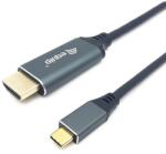 Equip USB-C to HDMI 4K/60Hz cable 2m Black, 217202, Kábel (133416)