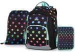 KARTON P+P Rucsac de școală (set de 3 piese) OXY GO - Dots