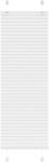 vidaXL pliszírozott redőny Fehér 40x100 cm szövetszélesség 39, 4 cm (4015471) - vidaxl