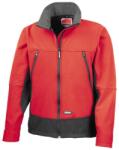 RESULT Férfi Softshell Activity vízálló szélálló kabát M fekete|vörös