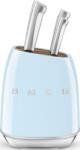 Smeg Блок с 6 ножа 50's Style пастелно небесносин (KBSF02PB)
