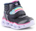 Skechers Gyerek téli csizma, Heart Lights - Brilliant Rainbow 26 színes